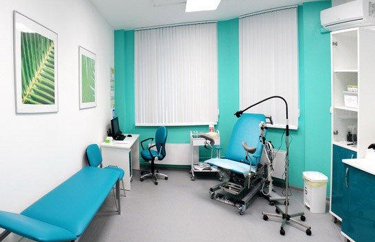 Кабинет акушера-гинеколга в клинике Доктор Рядом  в Кузьминках